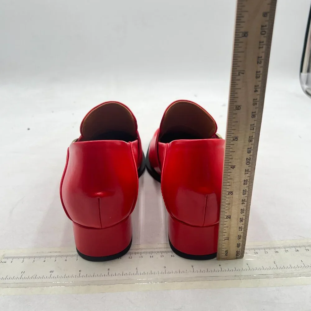 YDN Red Patent Leather Heels - Picture 5 of 8